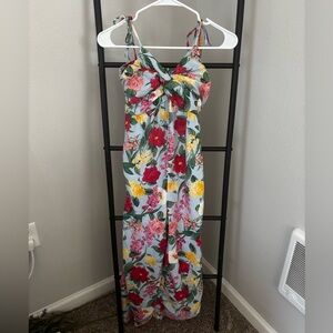 Old Navy Floral Smocked Dress